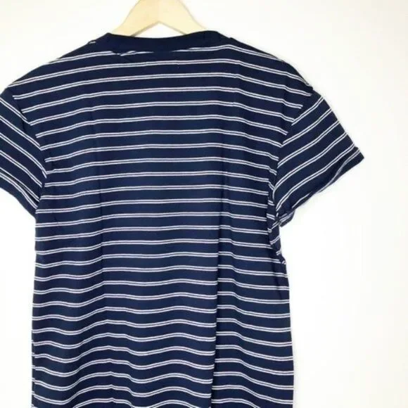 MADEWELL Tina Stripe T-Shirt Dress  - Picture 9 of 9